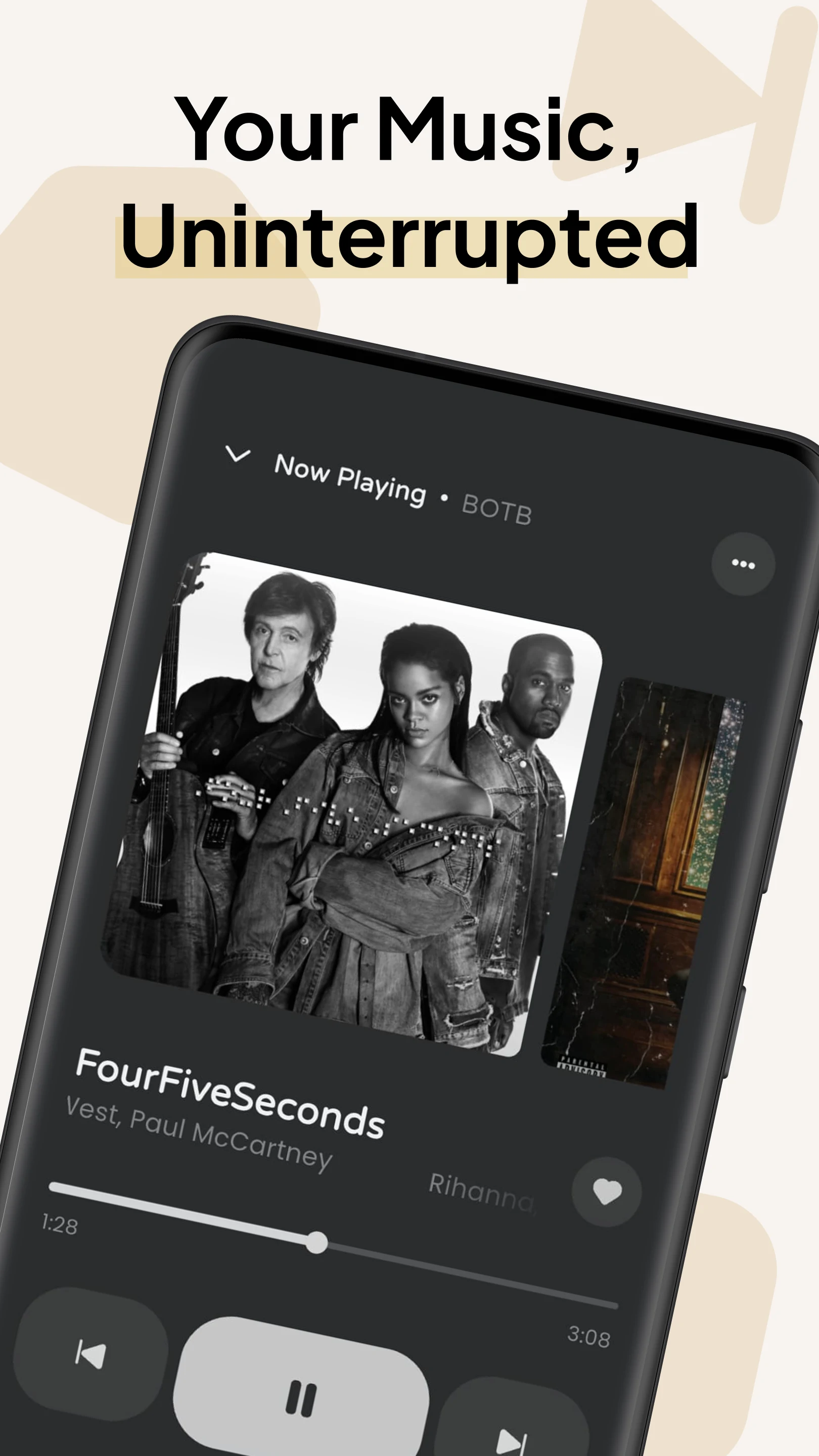 Sono: Local Music Player screenshot