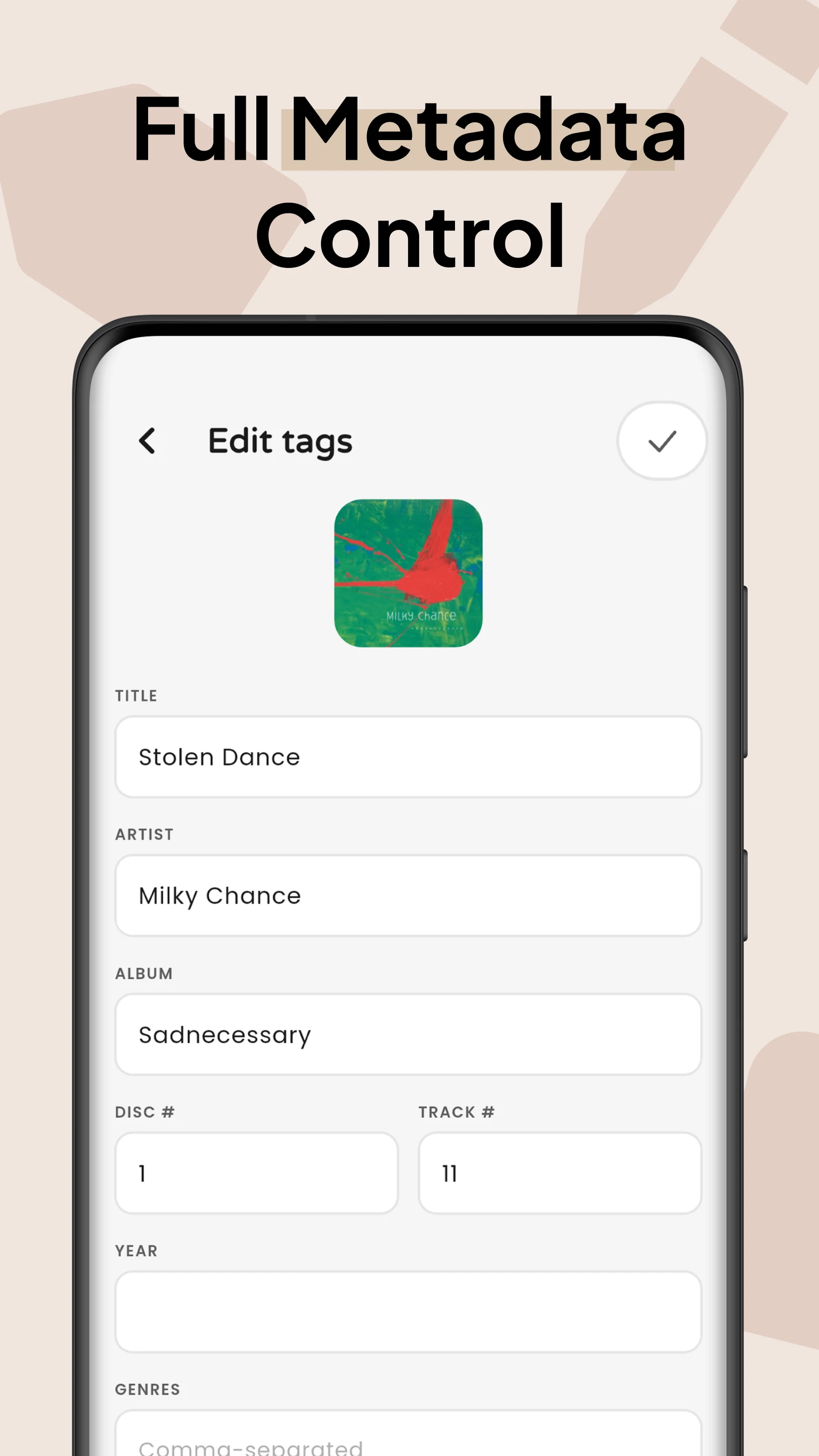 Sono: Local Music Player screenshot